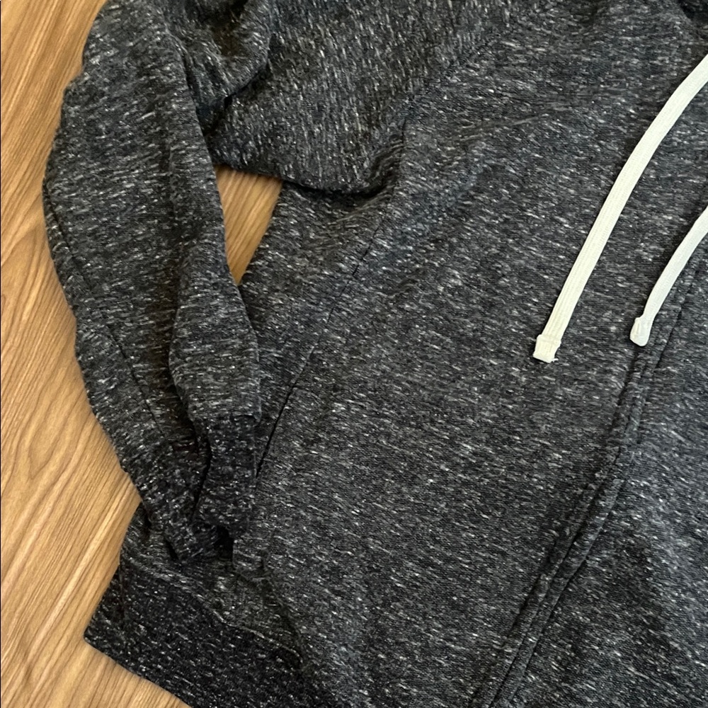Charcoal Gray Zip-Up Hoodie - Picture 6 of 6